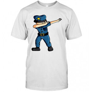 Dabbing Police Officer Dab Policeman T-Shirt